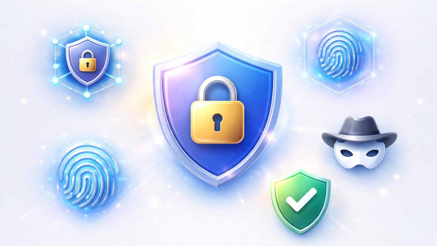 Security and trust icon strip